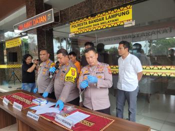 Curi Motor Demi Pakai Sabu dan Bermain Slot, Seorang Residivis Curanmor di Bandar Lampung Kembali Ditangkap Polisi